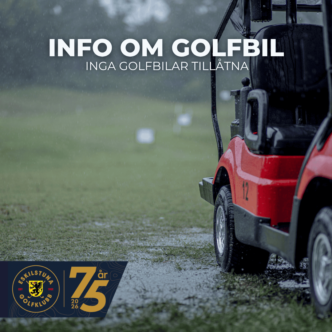 Golfbilsförbud