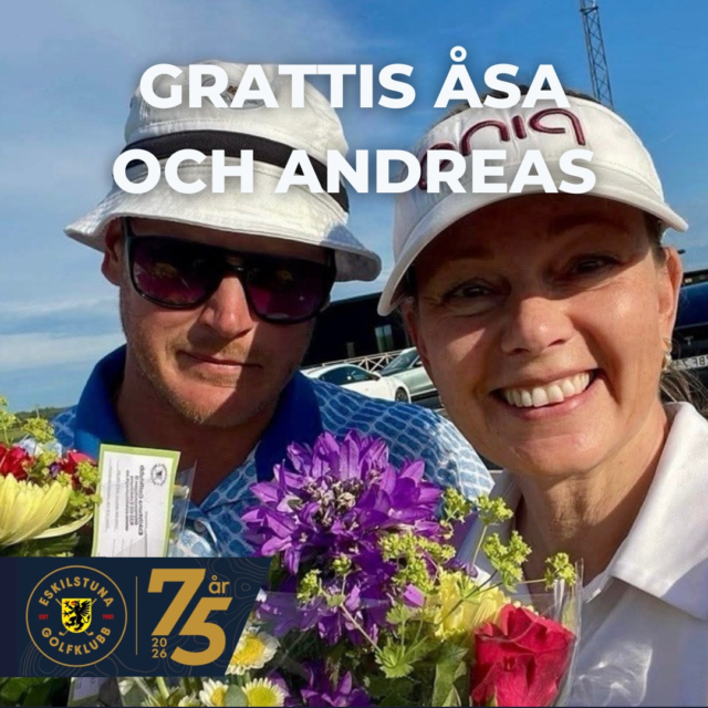 ☀️⛳ Midsommargolf 2026 ⛳☀️
I lördags spelades vår traditionsenliga midsommargolf och vilken härlig dag det blev! Med blandat väder, gott humör och fint spel bjöds det på en riktigt trevlig tävlingsdag.

🏆 Stort grattis till Åsa och Andreas Sollén som tog hem segern på imponerande 43 poäng!

Tack till alla deltagare som gjorde årets midsommargolf till ännu ett fint minne. Vi hoppas att ni fick en härlig fortsättning på midsommarhelgen och ser redan fram emot nästa års upplaga.
#eskilstunagolfklubb #meränbaraengolfklubb