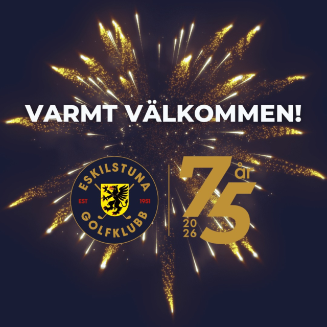 2026 fyller Eskilstuna Golfklubb hela 75 år – och det ska vi självklart fira ordentligt! 🥂⛳
Den 22 augusti bjuder vi in till en fantastisk jubileumskväll på klubben med golfclinic, bubbel, trerättersmiddag, underhållning och livemusik.

Kvällen startar redan 16:00 på rangen där Joakim Haeggman håller en golfclinic som är öppen för alla. Därefter fortsätter firandet vid klubbhuset där vi njuter av god mat, härlig stämning och underhållning innan bandet PåG avslutar kvällen med musik i sommarnatten. 🎶

Det här vill du inte missa!
🎟 Biljetter köper du via Tickster och länk finns på vår hemsida!
#eskilstunagolfklubb #meränbaraengolfklubb