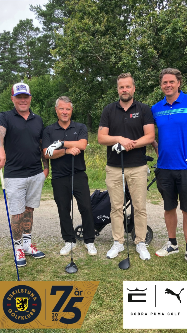 ⛳️🌦️ Ibland får vädret bestämma...
Idag spelades tvåmannascramblen, sponsrad av Puma/Cobra. Förmiddagens spelare fick njuta av fina förhållanden, men under eftermiddagen drog ett kraftigt oväder in över banan med stormbyar, hagel och ihållande regn. Efter att ha följt utvecklingen tog tävlingsledningen beslutet att avbryta spelet för eftermiddagens startfält. Säkerheten går alltid först.

Efter diskussioner så gjorde vi om så att det blev tre klasser - en A och B klass för de som spelade klart och en "C-klass" för de som endast hann spela 7 hål. Vi genomförde prisutdelningen med Cobras prisbord som var fyllt av bagar, wedgar, drivers och putters med mera.

🏆 A-klassen
Philip Kemppainen och Augusti Angeling – 58 slag netto
🏆 B-klassen
Ann Streng och Carola Lifvergren – 61 slag netto
🏆 C-klassen (7 spelade hål)
Henry Eskola och Linus Lödesjö – 5 slag under par

Eftersom inte alla spelare hann fram till tävlingarna för längsta drive och närmast hål valde vi istället att lotta ut priserna bland de som var närvarande vid prisutdelningen. Vi säger grattis till:
🎁 Helen Andersson
🎁 Thomas Fällman
🎁 Kerstin Degerman
🎁 Philip Svensson

Ett stort tack till Puma/Cobra för ett fint samarbete och ett uppskattat prisbord!
I videon kan ni se hur vädret såg ut när ovädret drog in över banan. Det är inget vi kan påverka, men vi hoppas ändå att dagen bjöd på fina golfupplevelser och härlig gemenskap för alla deltagare.

Imorgon fortsätter Eskilstunaveckan med Irish Greensome, sponsrad av Eskilstuna Strängnäs Energi och Miljö. Vi önskar alla deltagare stort lycka till! ⛳💚
#eskilstunagolfklubb #meränbaraengolfklubb