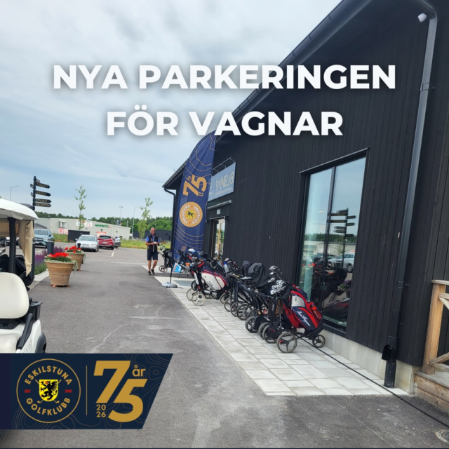 En liten förändring som gör stor skillnad! 🙌
Utanför Swinglab har vi gjort om den tidigare grusytan till en stenlagd parkering för golfvagnar. Det gör det både enklare och smidigare att ställa ifrån sig vagnen när du ska in i receptionen.

Vi fortsätter att utveckla anläggningen, både med stora och små förbättringar, för att göra ditt besök hos oss ännu bättre.

Vi hoppas att ni kommer att uppskatta den nya lösningen! ⛳️
#eskilstunagolfklubb #meränbaraengolfklubb