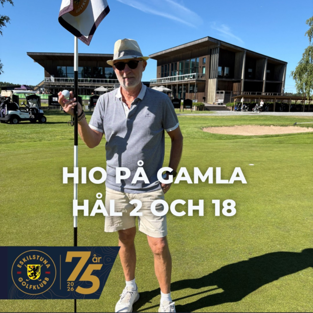 💥⛳ Ibland överträffar verkligheten fantasin!
Idag arrangerar Profeel  en Hole in One-tävling på vårt ordinarie hål 18. Därför spelades det gamla hål 18 (som ännu längre tillbaka i tiden var hål 2) under dagen.
Och vad händer då? 🤩
Jo, Per Karlsson kliver fram och gör en hole in one – på det tillfälliga hålet, bara några meter från själva HIO-tävlingen! Snacka om perfekt tajming och ett golfögonblick som sent kommer att glömmas. 🎯👏

Stort grattis Per till en fantastisk prestation! Din HIO-tavla tillverkas i morgon och väntar på dig i receptionen. ⭐

Vilken start på hiosäsongen här på klubben. Ska vi toppa förra året månntro? 😄
#eskilstunagolfklubb #meränbaraengolfklubb #hiofeber2026