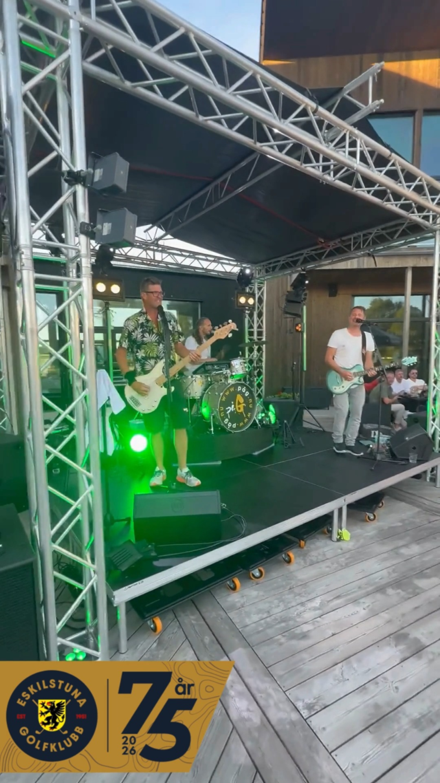 2026 fyller Eskilstuna Golfklubb hela 75 år – och det ska vi självklart fira ordentligt! 🥂⛳
Den 22 augusti bjuder vi in till en fantastisk jubileumskväll på klubben med golfclinic, bubbel, trerättersmiddag, underhållning och livemusik.

Kvällen startar redan 16:00 på rangen där Joakim Haeggman håller en golfclinic som är öppen för alla. Därefter fortsätter firandet vid klubbhuset där vi njuter av god mat, härlig stämning och underhållning innan bandet PåG avslutar kvällen med musik i sommarnatten. 🎶

Det här vill du inte missa!
🎟 Biljetter köper du här: https://www.tickster.com/se/sv/events/4dkxax4nrfjwdla/2026-08-22/eskilstuna-golfklubb-75-ar
#eskilstunagolfklubb #meränbaraengolfklubb